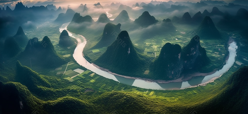 桂林喀斯特地貌山水自然风光摄影图,高清,摄影图,摄影图片,图片大全,摄影图免费下载